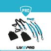 LivePro Ελαστικό Σύστημα Ανάρτησης Ιμάντες Ενδυνάμωσης με Λάστιχα Β-8166