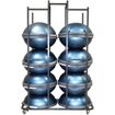 Αποθηκευτικό Rack Διπλό για Balance Ball 43929