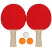 Σετ 2 Ρακέτες Ping Pong & 3 Μπαλάκια "Recreational" 61UK