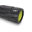 AMILA Foam Roller Arrow Φ14x33cm Μαύρο/Λάιμ 96828