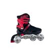 Πατίνια Roller Ρυθμιζόμενα 3 Σε 1 Με Led Τροχούς Μαυρο/Κόκκινο G&C SK10
