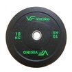 Δίσκος Βαρών Ολυμπιακού Τύπου CrossFit High Temp Bumper Plates 10.00kg VIKING