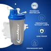 Shaker Πρωτεΐνης IronMaxx 750ml Διάφανο-Μπλε