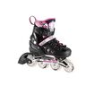 Πατίνια Roller - Παγοπέδιλα Ρυθμιζόμενα 4 Σε 1 Με Led Τροχούς Μαυρο/Ροζ NILS EXTREME NH10905