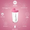 Shaker Πρωτεΐνης IronMaxx 750ml Frozen White Pink