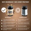 Πρωτεΐνη IronMaxx 100% Whey Protein 900gr Latte Macchiato