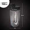Shaker Πρωτεΐνης IronMaxx 750ml Night Black