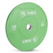 Δίσκος Color Bumper Plate Slim 50 mm 10 Kg – Πράσινο 84847