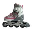 Πατίνια Roller Ρυθμιζόμενα με Led Τροχούς Inline Γκρι/Ροζ G&C BW188