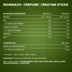 Κρεατίνη IronMaxx Creatine Creapure® Sticks 30x3.4g