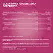 Πρωτεΐνη IronMaxx Clear Whey Isolate ZERO 400gr Raspberry