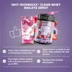 Πρωτεΐνη IronMaxx Clear Whey Isolate ZERO 400gr Wild Berries