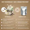 Πρωτεΐνη IronMaxx 100% Vegan Protein Zero 500gr Vanilla Dream