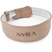 Ζώνη Άρσης Βαρών AMILA Δερμάτινη Μπεζ A Quality XL 8331004