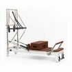 Κρεβάτι Pilates Reformer With Tower Aluminium Brown Leather VIKING