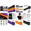 Λάστιχα Γυμναστικής Loop Band 10kg έως 39kg Σετ 3τμχ με Γάντζο Πόρτας MotivationPro