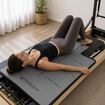Στρώμα Γυμναστικής για Κρεβάτι Pilates Reformer Mat Γκρι-Καφέ PEGASUS 399514004