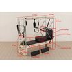 Κρεβάτι Pilates Reformer Cadillac 3-in-1 Oak PEGASUS 399513235