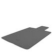 Πετσέτα Αντιολισθητική για Κρεβάτι Pilates Reformer Towel Graphite Gray AMILA 96915
