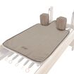 Πετσέτα Αντιολισθητική για Κρεβάτι Pilates Reformer Towel Pro Mocha AMILA 96942