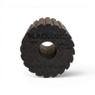 Κύλινδρος Μασάζ Foam Roller Flow 30cm Μαύρο BLACKROLL