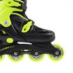 Πατίνια Roller Αυξομειούμενα Μαύρο/Λαχανί IN-LINE SKATES NILS EXTREME NJ/NA 0321