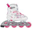 Πατίνια Ρυθμιζόμενα Inline Skates White Wedge Nijdam N20AA04