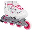 Πατίνια Ρυθμιζόμενα Inline Skates White Wedge Nijdam N20AA04