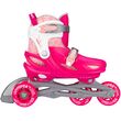 Nijdam Inline Skates Ρυθμιζόμενα 3-σε-1 "Floral Switch" Size: 29-32 N22AA01