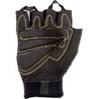 Γάντια Άρσης Βαρών AMILA Leather Μαύρο/Κίτρινο XXL 8330205