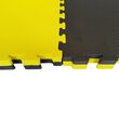 Δάπεδο προστασίας Puzzle EVA (Μαύρο/Κίτρινο) 2.0cm Β-4100-20