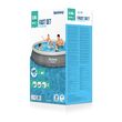 Πισινα Φουσκωτη Στρογγυλή 396x84cm Fast Set Pools Rattan BESTWAY 15748