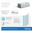 Πισίνα με Ατσάλινο Σκελετό 282x196x84cm Power Steel BESTWAY 15791
