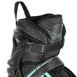 Πατίνια Roller Ρυθμιζόμενα In-Line Skates Μαύρο/Τιρκουάζ NILS Extreme NA19318