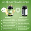 Πρωτεΐνη IronMaxx 100% Whey Protein 900gr Banana Yoghurt Πρωτεΐνη IronMaxx 100% Whey Protein 900gr Banana Yoghurt