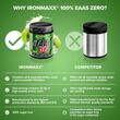 Αμινοξέα IronMaxx 100% EAAs Zero 500gr Green Apple