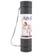 Στρώμα Yoga 8mm TPE Μαύρο/Γκρι 81772