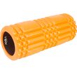 AMILA Foam Roller Plexus Φ14x33cm Πορτοκαλί/Μαύρο 96821