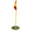 Σημαία Κόρνερ Ελατήριο με Καρφί PVC (Σετ 4 Τεμάχια) 41955
