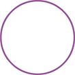 Χούλα Χουπ HQ 80cm - Φ19mm - 330gr, Μωβ 98819