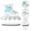 Πατίνια Roller - Παγοπέδιλα Ρυθμιζόμενα In-Line Skates / Hockey Ice Skates 2σε1 Λευκό/Μπλε NILS Extreme NH 18191 Πατίνια Roller - Παγοπέδιλα Ρυθμιζόμενα In-Line Skates / Hockey Ice Skates 2σε1 Λευκό/Μπλε NILS Extreme NH 18191