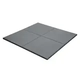 Δάπεδο για Άρση Βαρών 100x100x2cm Γκρι 20kg/m VIKING Δάπεδο για Άρση Βαρών 100x100x2cm Γκρι 20kg/m VIKING