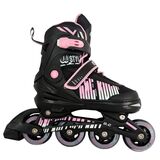 Πατίνια Roller Ρυθμιζόμενα IN-LINE SKATES Μαύρο/Ροζ G&C BW 166 Πατίνια Roller Ρυθμιζόμενα IN-LINE SKATES Μαύρο/Ροζ G&C BW 166
