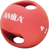Amila Dual Handle Medicine Ball 4Kg 84677 Amila Dual Handle Medicine Ball 4Kg 84677