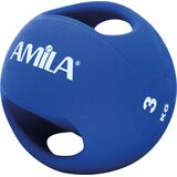 Amila Dual Handle Medicine Ball 3Kg 84676 Amila Dual Handle Medicine Ball 3Kg 84676