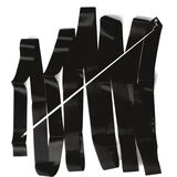 Κορδέλα Ρυθμικής Γυμναστικής 6m, Μαύρη 47999 Κορδέλα Ρυθμικής Γυμναστικής 6m, Μαύρη 47999