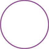 Χούλα Χουπ HQ 80cm - Φ19mm - 330gr, Μωβ 98819 Χούλα Χουπ HQ 80cm - Φ19mm - 330gr, Μωβ 98819