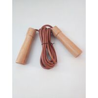 Σχοινάκι Γυμναστικής Δερμάτινο Με Ρουλεμάν Viking IR-97120