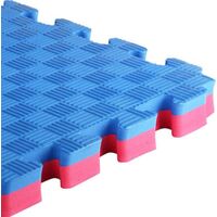 Δάπεδο Ασφαλείας Puzzle EVA 2.0cm Επαγγελματικό Κόκκινο - Μπλε Viking