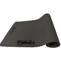 Στρώμα Γυμναστικής Yoga / Pilates Mat 183x61x0.6cm Μάυρο MotivationPro